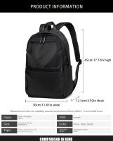Mochila de negocios casual para hombres con gran capacidad y compartimento para computadora - details 1