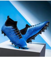 Zapatos de fútbol transpirables de caña alta para hombre y mujer. Zapatos de competición profesional para interior y exterior. - details 20