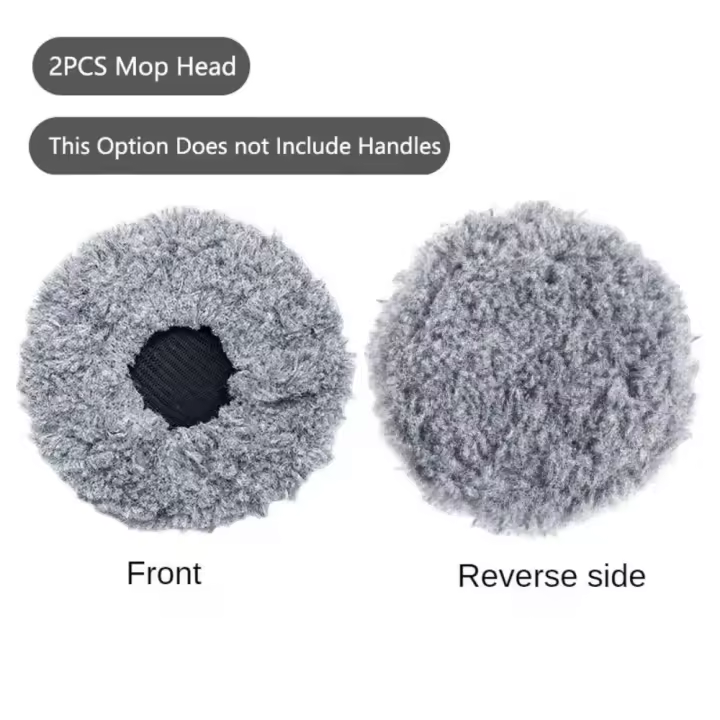 Fregona para lavadora de coches, cepillo de espuma para lavado, cabezal de doble cepillo, mantenimiento de limpieza de ventanas de techo, fregona telescópica de tres secciones, accesorios para coche - 1