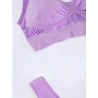 Sujetador deportivo con almohadillas incorporadas, transpirable, alta elasticidad, sin aros, perfecto para yoga, fitness, correr - details 11