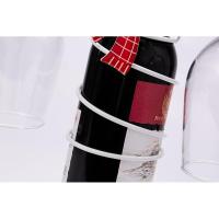 Soporte para copas para fiestas, encimera, para 1 botella de vino y 2 copas - details 2