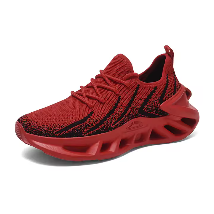 Zapatillas de moda para hombre Malla transpirable Suela blanda Zapatos para correr Fly Weave Ultra Light Zapatos para hombre - 1