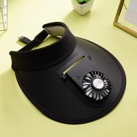 Sombrero De Béisbol Para Mujer Con Ventilador Solar De Verano Protección Total Pico Grande Y Cima Vacia Sombrero Fresco Y Secado Rápido Para Playa - details 5