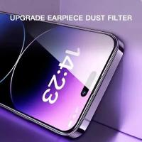 Protector de Pantalla de Vidrio Oleofóbico 3Pcs Instalación Fácil Sin Polvo para iPhone 13, 11, 12, 14, 15 Pro Max Mini XR 16, 15 Plus Accesorios de Electrónica - details 2