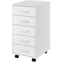 Mueble de Oficina Gabiente de Archivos 5 cajones Blanco - details 1