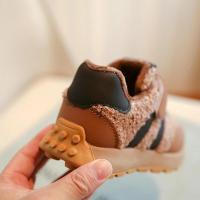 2024 invierno nuevos zapatos casuales para niños para niñas moda estilo coreano fondo suave antideslizante versátil Chic zapato de algodón escolar - details 9