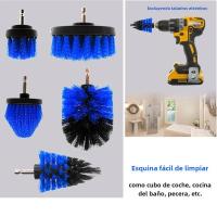 Taladro multiusos, kit de 5 piezas, depurador eléctrico, pulidor de coches, cocina, herramienta de limpieza de baño - details 3