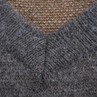 2024 otoño nuevo invierno mujer Casual moda Slim Fit versátil melocotón corazón cuello a cuadros suéter de manga larga - details 7