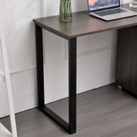 Escritorio Moderno de Madera y Acero 3 Cajones, Porta Ordenador, Diseño de Mesa de Trabajo, 120 x 50 x 75 cm, Decoración para Casa y Oficina - details 25