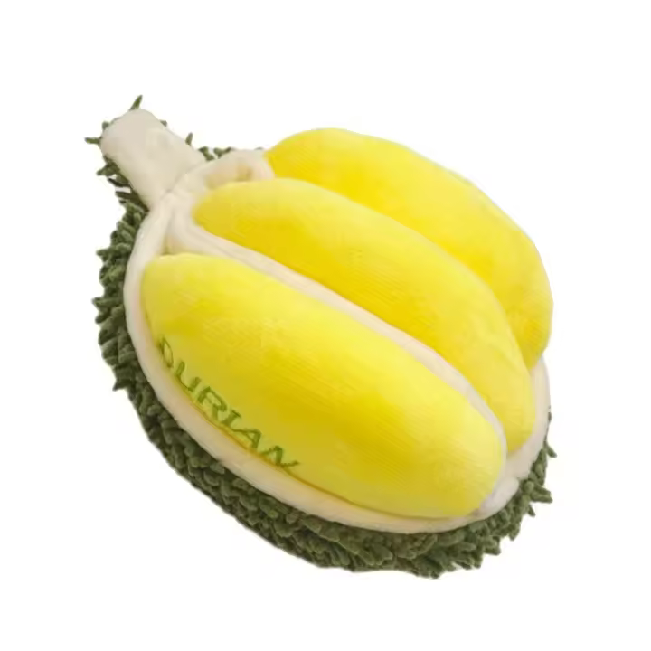 Juguetes de peluche resistentes a las mordeduras para mascotas, juguetes con sonido Durian, divertidos y creativos juguetes de rompecabezas para perros, juguetes de Entrenamiento de mascotas suaves y duraderos para gatos - 1