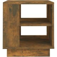 Mesa de Centro auxiliar Consola Lateral de Salón Sofá Muebles de Madera Sonoma 40x40x43 cm - details 12