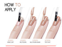 Clou beaute-esmalte de Gel UV LED, serie roja, semipermanente, laca Gellak, decoraciones para manicura - details 2