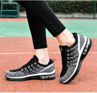 Zapatos transpirables para correr de marca para mujer, zapatos deportivos con cojín de aire para exteriores, zapatillas ligeras, calzado atlético cómodo - details 22