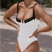 Traje de baño de una pieza, Bikini para mujer, nuevo estilo, traje de baño empalmado, diseño integrado, traje de baño cómodo y elegante - details 29