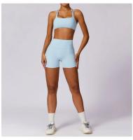 Pantalones Cortos de Yoga para Mujeres Fitness Running Ciclismo Pantalones Deportivos Transpirables Cintura Alta Entrenamiento Gimnasio Push Up Leggings de Nylon - details 26