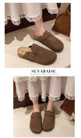 Nuevas sandalias versátiles de estilo retro para hombre y mujer con suela gruesa de corcho, tipo bolso, para parejas, pantuflas de una sola pieza. - details 4