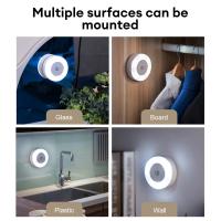 Luz LED nocturna con Sensor táctil, luz recargable debajo del gabinete, luz de noche regulable, lámpara de pared magnética, luz para pasillo y escaleras - details 6