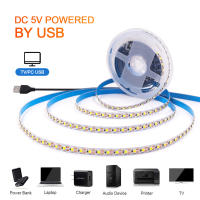 GAHADA Tira de LED de 5V USB Luz Cálida Blanca de 120LEDs/m para Retroiluminación de TV - details 2