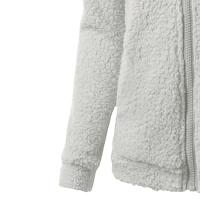 Sudadera con Capucha de Peluche para Mujer Ouwu Moda de Color Sólido, Ajuste Suelto, Estilo Tendencia 2024 - details 16