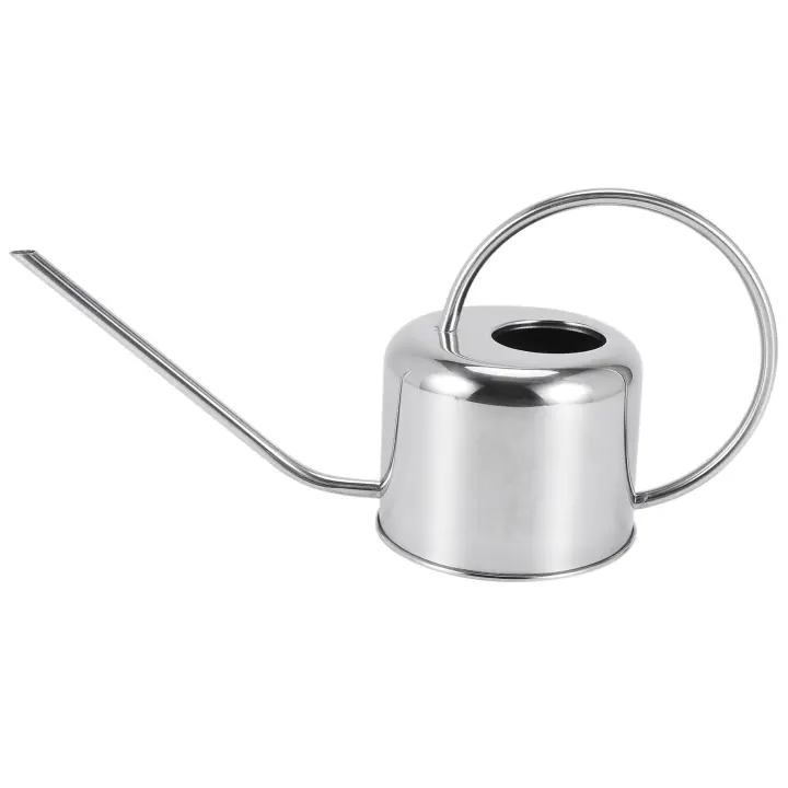 Regadera de jardinería europea, maceta de acero inoxidable de 900Ml, maceta de ducha para el hogar, pequeña flor de riego - 1