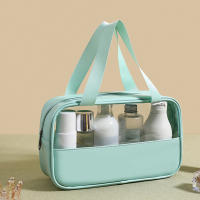 Bolsa De Viaje Portátil Para Mujer Transparente Impermeable Almacenamiento De Maquillaje Pouch Organizador De Cosméticos - details 12