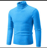 Suéter informal para hombre y mujer, jersey de cuello alto, ajustado, tejido, cómodo, Primavera - details 18