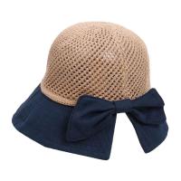 Nuevo protector solar en primavera y verano, moda para mujer, cubo de ocio, sombrero plegable con lazo para el sol, protección UV, gorra ancha para mujer - details 4