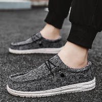 Zapatos informales de lona para hombre, mocasines sin cordones para conducir, planos, talla grande, a la moda - details 10