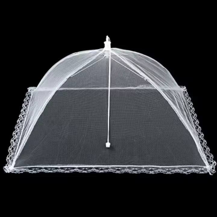 Tienda plegable de malla para alimentos a prueba de mosquitos, sombrilla de red para picnic, cubierta protectora para platos, accesorios de cocina - 1