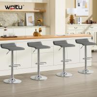 Taburetes de Cocina Giratorios 360° Altura Ajustable con Reposapiés Taburetes Altos con Asiento PVC para Comedor, Salón y Cafetería Negro+Negro - details 28
