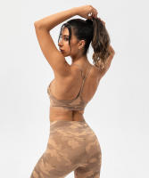 SHINBENE Sujetador Deportivo de Yoga para Mujeres con Estampado Camuflaje Diseño de Espagueti y Tirantes Delgados Fitness Gimnasio XS-XL - details 22