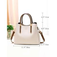 Bolso de mano de gran capacidad a la moda, bandolera de un solo hombro de estilo simple e informal, mochila de lujo de alta gama - details 3