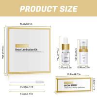 Kit de laminación de cejas profesional, herramienta de elevación de cejas más completa, Kit de permanente de cejas de larga duración para salón y hogar - details 14