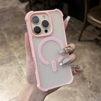 Funda de Teléfono a Prueba de Golpes con Protector Magnético de Color para iPhone - details 12
