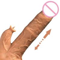 Nuevo juguete sexual con consolador vibrador, lengua oscilante con calefacción retráctil, carga USB remota inalámbrica para mujer - details 2