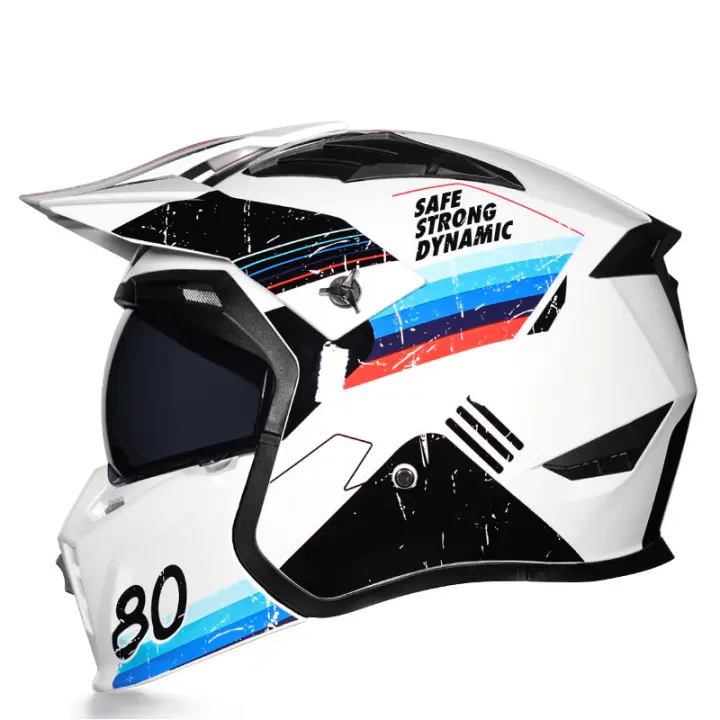 Casco integral moto mujer aire libre hombre MX Carreras de Locomotora movimiento - 1