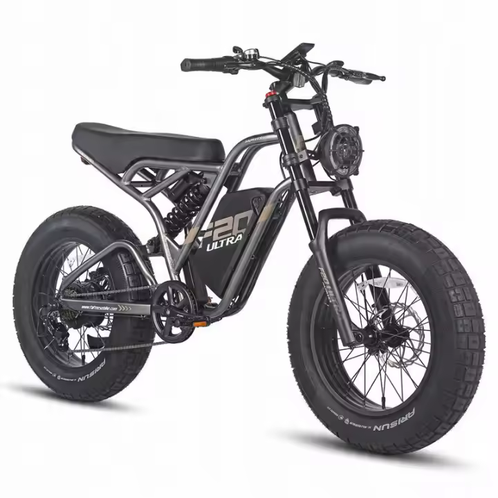 FAFREES F20 ULTRA Bicicleta eléctrica para adultos 25Ah 1200W 100km 20" gris - 1
