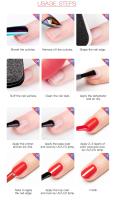 ROSALIND-Juego de esmaltes en Gel para uñas, Set de 4/5/6 piezas, con purpurina, para capa superior y Base semipermanente, LED UV - details 14