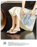 Nuevas chanclas sandalias versátiles casuales zapatillas de pellizco premium de media fregona de moda. - details 25