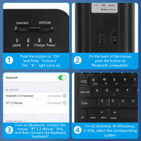 Funda para Samsung Tab S6 Lite de 10,4 pulgadas, carcasa con teclado RGB, ratón, retroiluminación arcoíris, teclado mágico español, P610, P615, P613, P619 - details 8