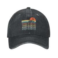 Moda What A Save Vintage Retro Rocket Soccer Car League Gorra de béisbol Sombreros de algodón Gorras de vaquero Unisex - details 1