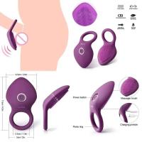 Anillo vibrador Leten Phallus para hombres, inserción sexual, retraso de la eyaculación, tapón Anal, pero tapón, estimulación de la carrera, Dirudo - details 0