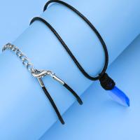 Collar con colgante de cristal azul H2o, accesorios de joyería con tema oceánico para mujeres y niñas, regalo - details 4