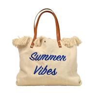 2025 nueva playa Bohemia Fashion Alphabet Design sense tote bolso lleno de bolsas de compras portátiles de gran capacidad bolso de hombro (Regalo 2 piezas) - details 0