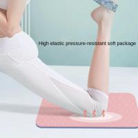 Rodillera de Yoga de TPE de 2 piezas, esterilla de entrenamiento portátil suave, antideslizante, cojín pequeño para Yoga, codo, pierna, equilibrio de brazos - details 5