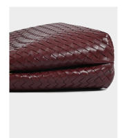 Nuevo Bolso de Mujer Tejido con Hebilla de Cuerda de Metal Bolso de Mano Portátil Retro - details 19