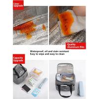 Bolsa de Almuerzo Portátil para Mujer OL Bolsa de Frescura Impermeable con Aislamiento Térmico - details 9