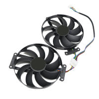 Ventilador de refrigeración FDC10H12S9-C RTX 2060 SUPER 2070, Ti GTX1660, para tarjeta gráfica GTX 1660 1660Ti DUAL OC RTX2060, 1 par - details 5