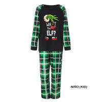 Conjunto de pijamas navideños a juego para familia, elfo, pijamas, vacaciones, Navidad - details 3