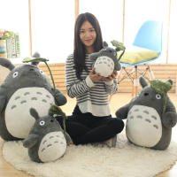 Lindo juguete de peluche de Anime para niños y muñeca Totoro, almohada suave Extra grande - details 0